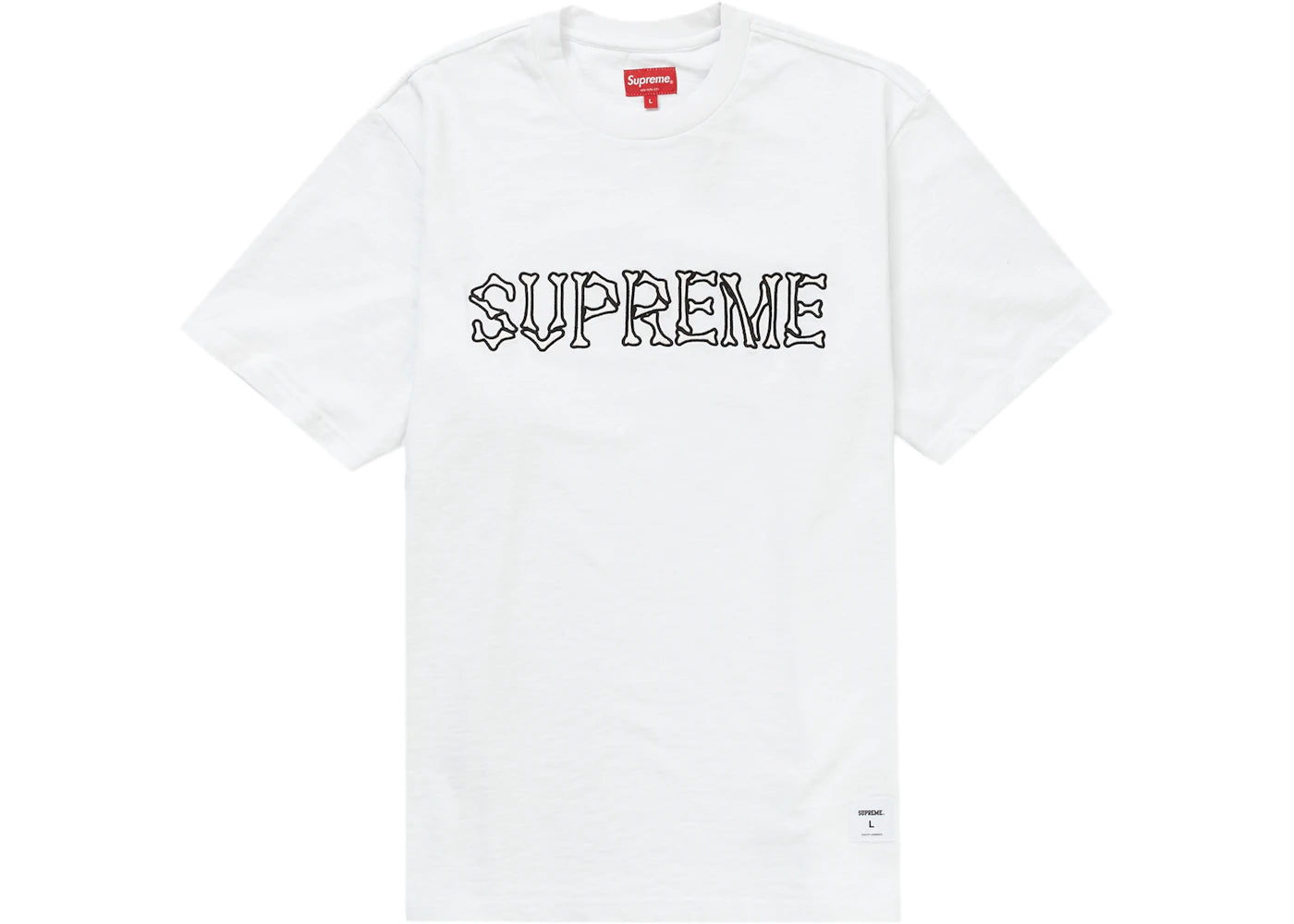 Supreme Bones S/S Top White