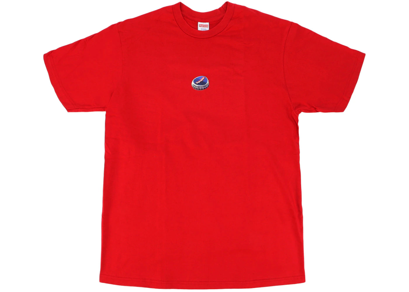 Supreme Bottle Cap Tee Red