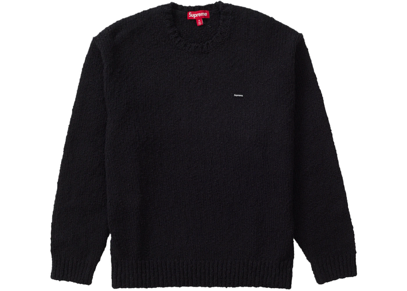 Supreme Bouclé Small Box Sweater Black