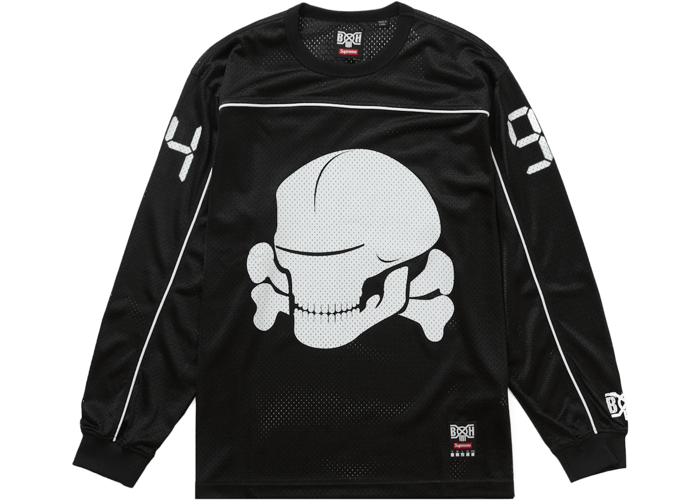 Supreme Bounty Hunter Mesh Moto Jersey Black