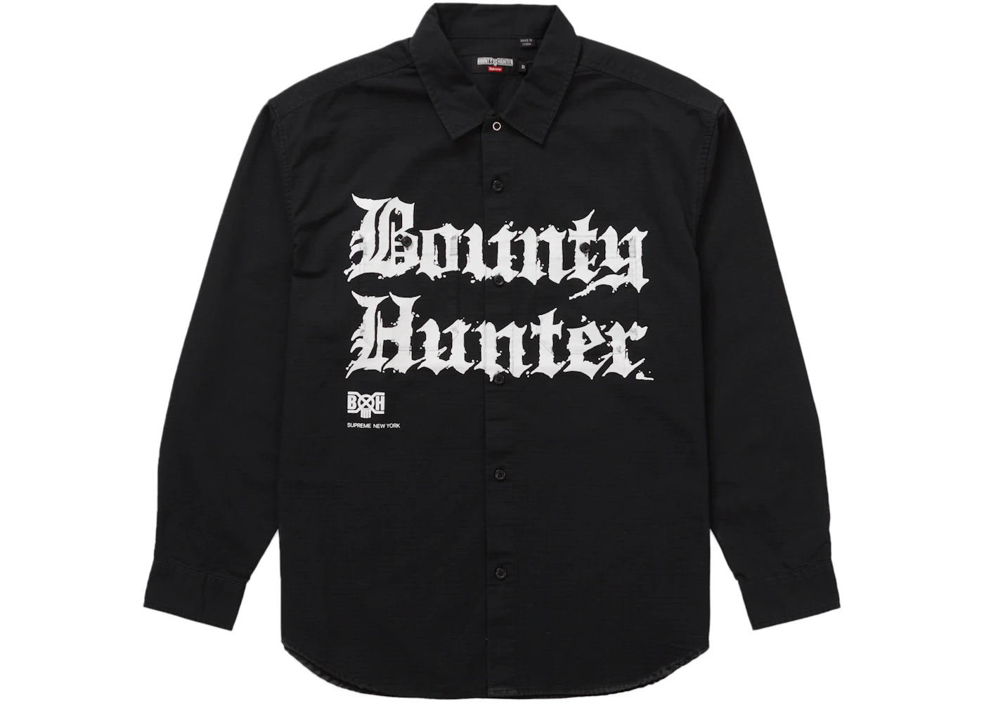 Supreme Bounty Hunter Ripstop Shirt Black