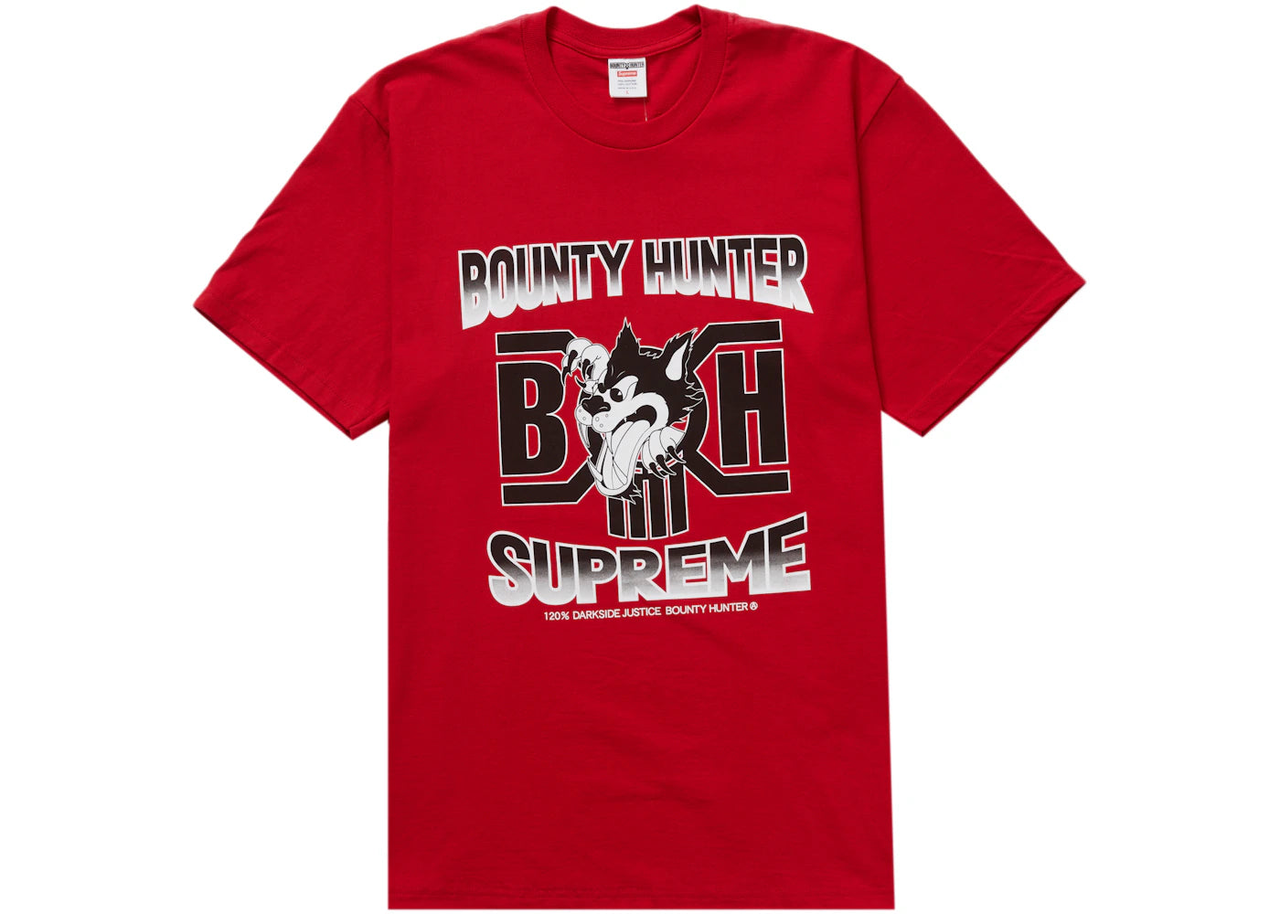 Supreme Bounty Hunter Wolf Tee Red