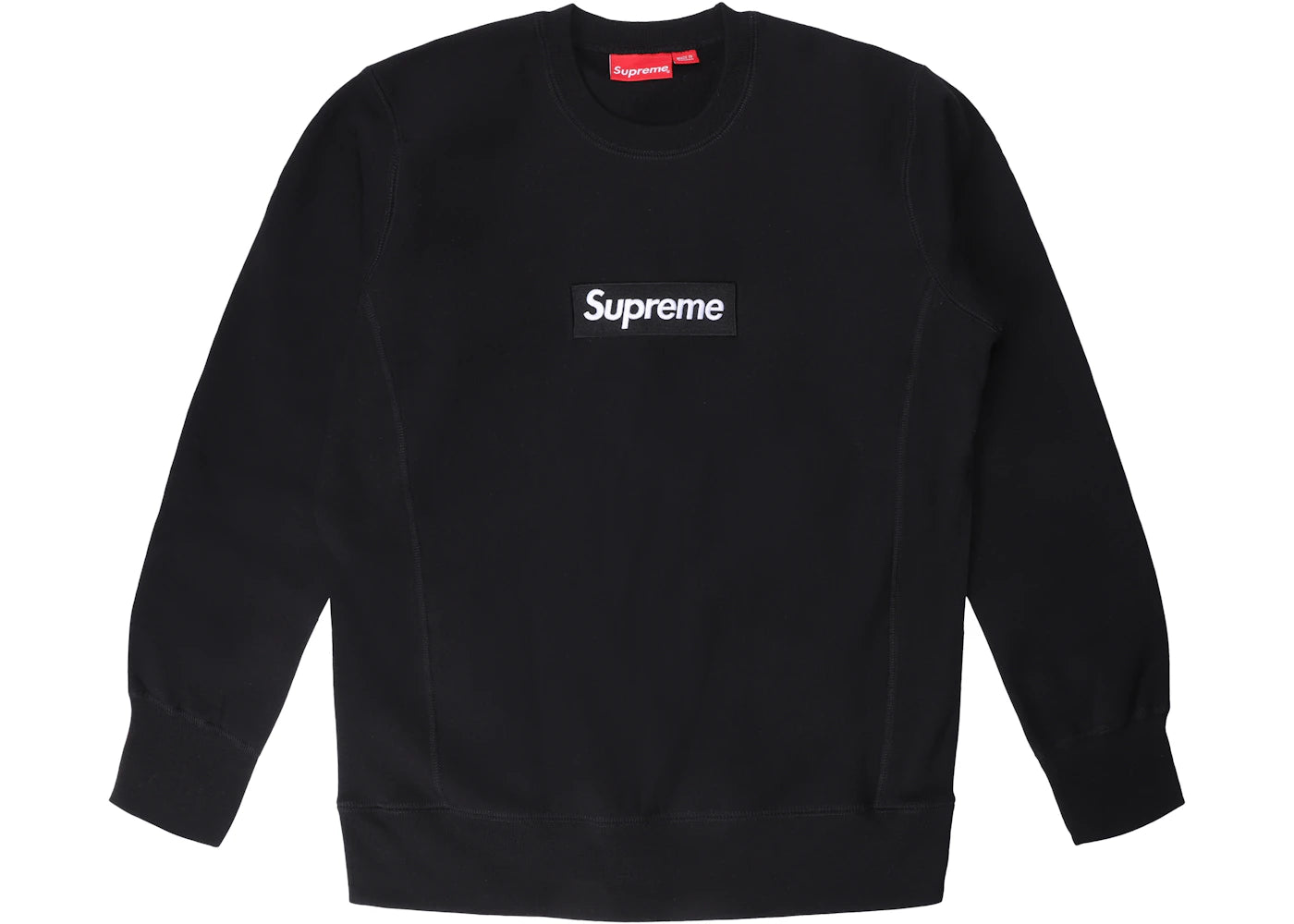 Supreme Box Logo Crewneck (FW15) Black