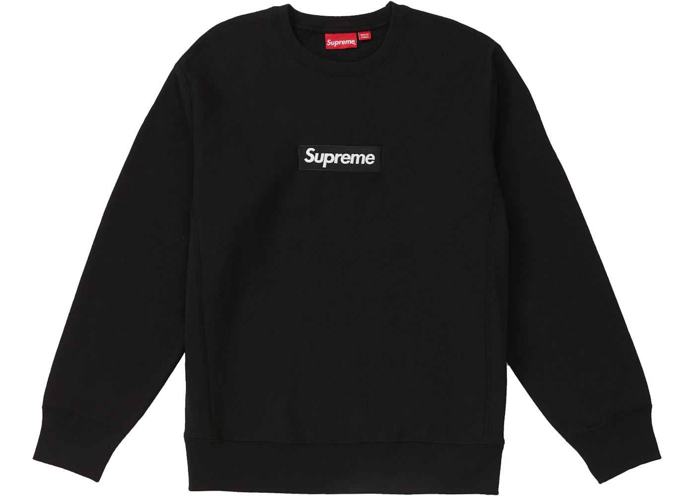 Supreme Box Logo Crewneck (FW18) Black