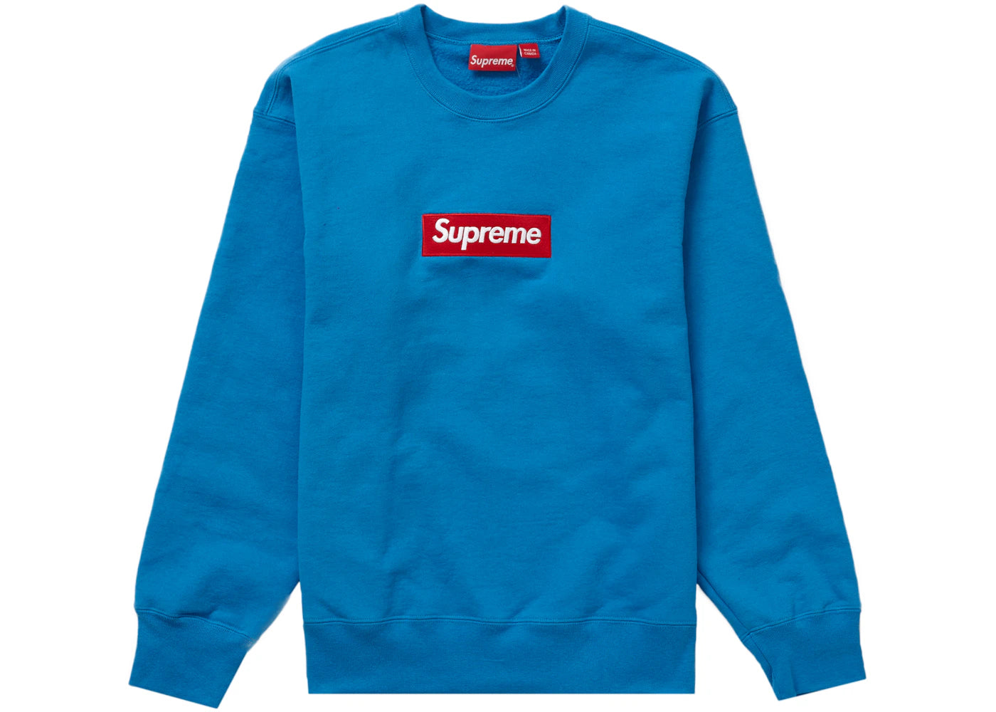 Supreme Box Logo Crewneck (FW22) Blue