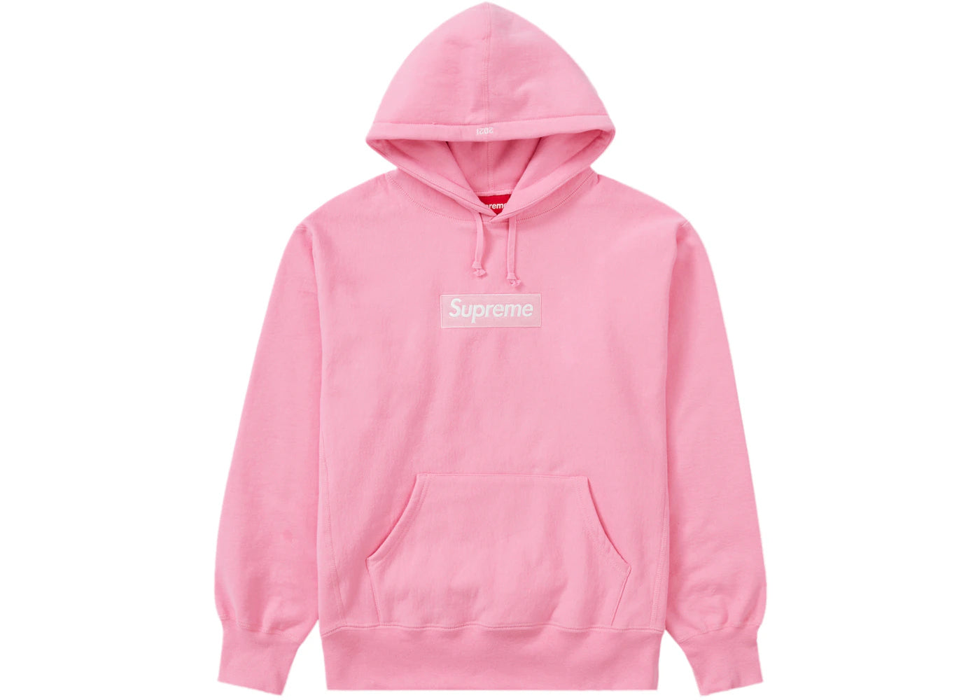 Supreme Box Logo Hooded Sweatshirt (FW21) Pink