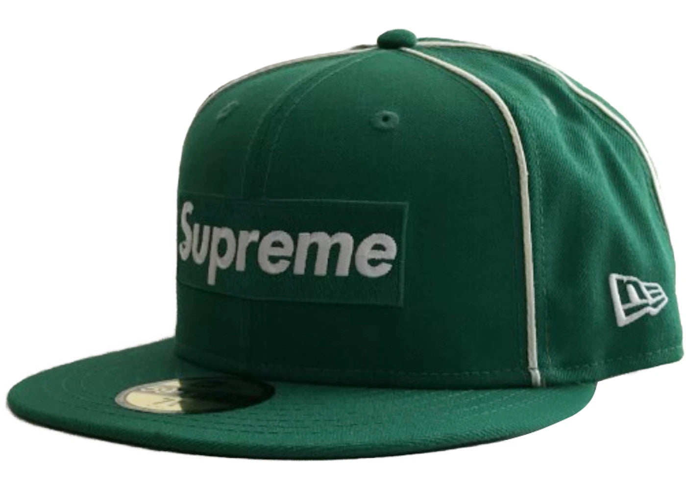 Supreme Box Logo Piping New Era Cap Kelly Green