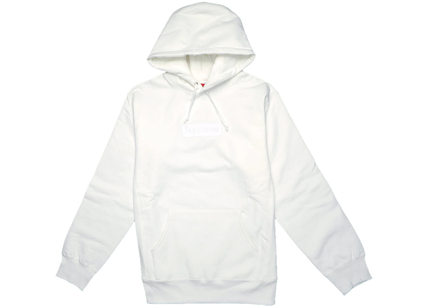 Supreme Box Logo Pullover Hoodie White