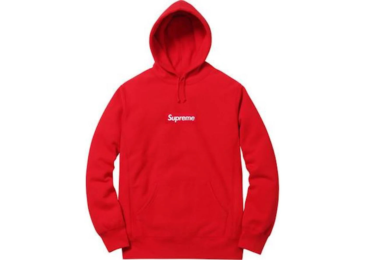 Supreme Box Logo Pullover Red