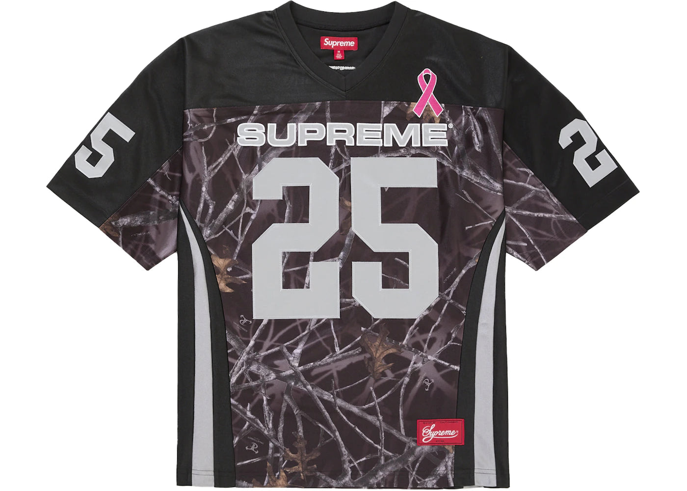 Supreme Breast Cancer Awareness Football Jersey Black