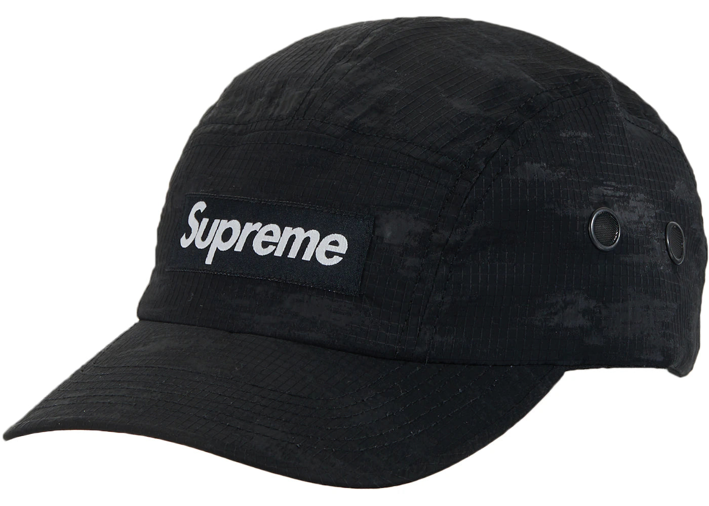 Supreme Broken Camo Camp Cap Black