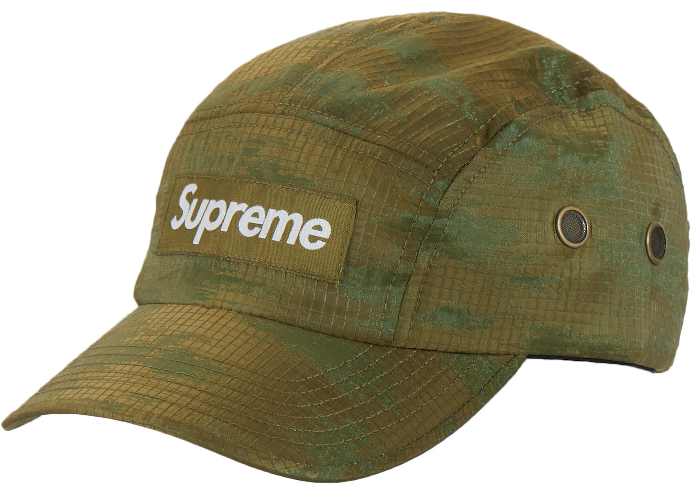 Supreme Broken Camo Camp Cap Olive