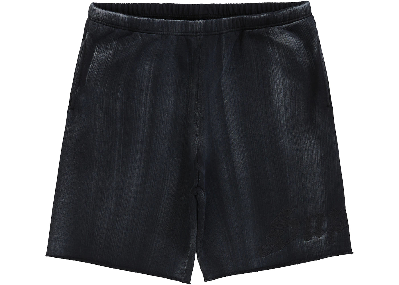 Supreme Brush Stroke Sweatshort Black