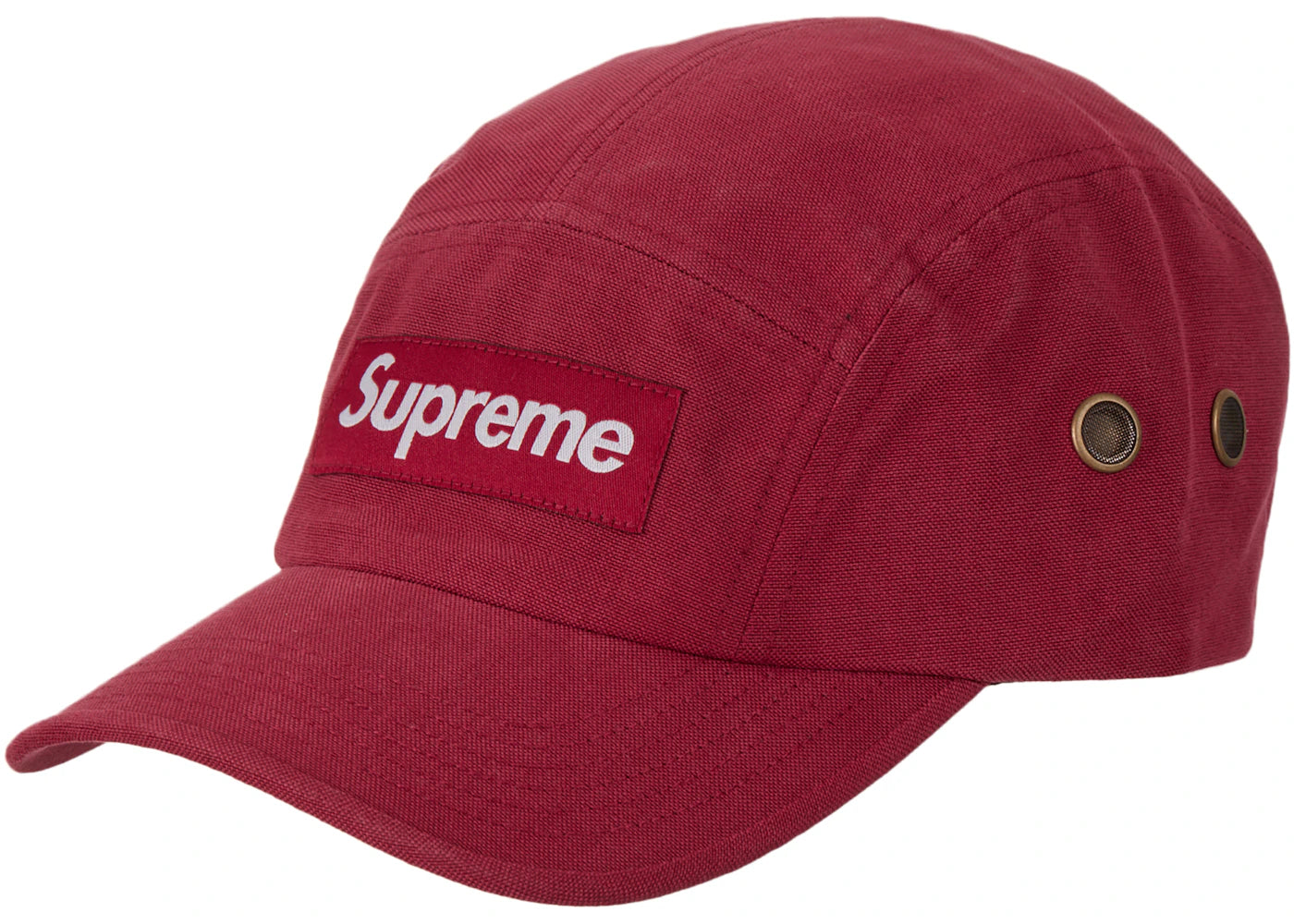 Supreme Brushed Cordura Camp Cap Burgundy