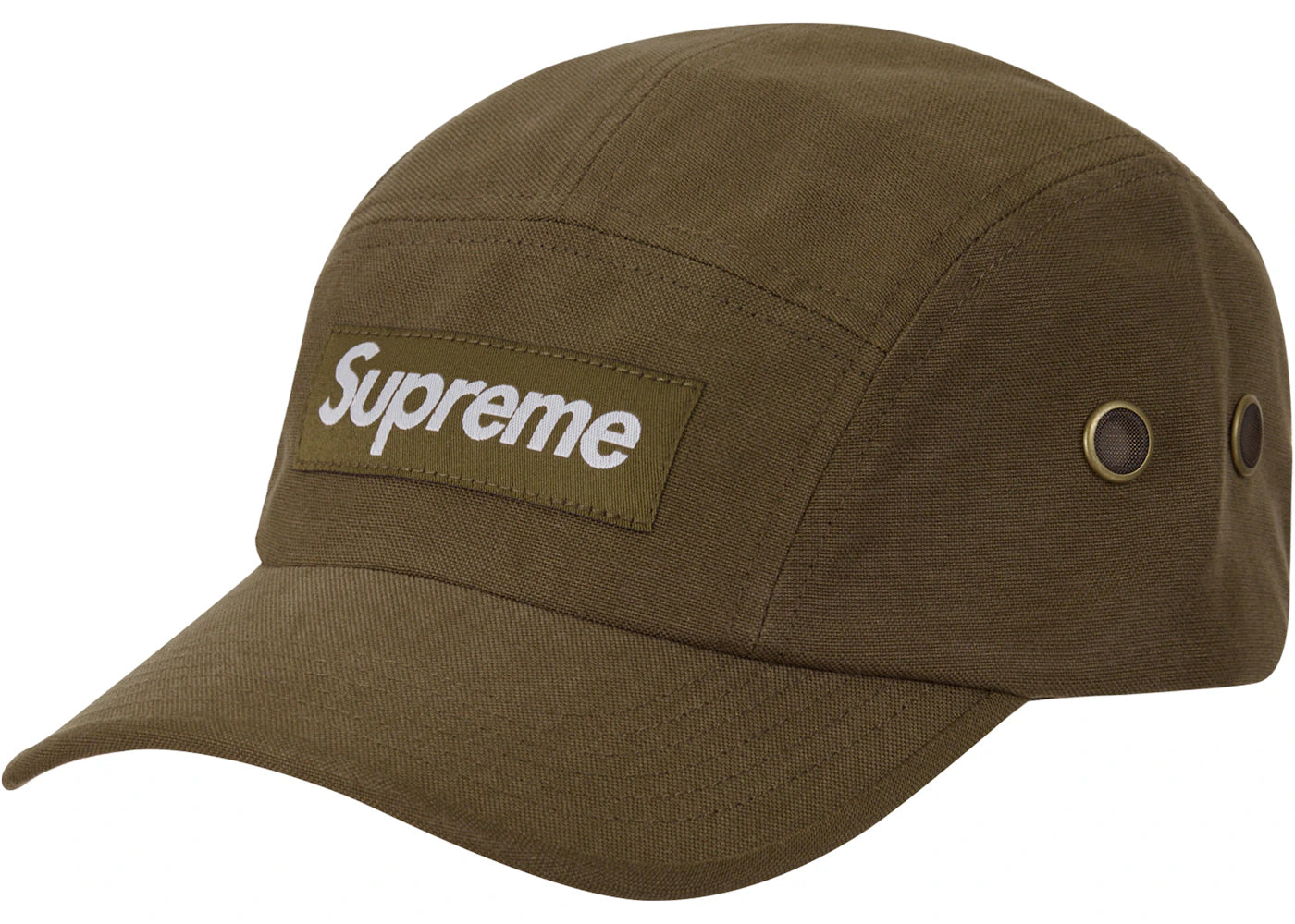 Supreme Brushed Cordura Camp Cap Olive