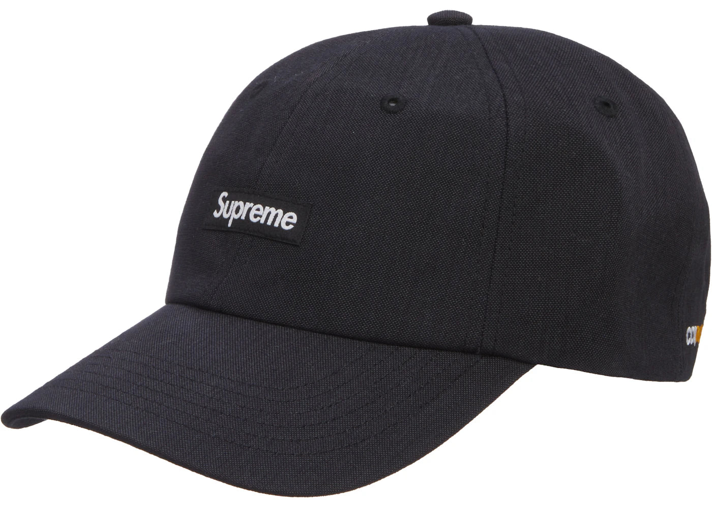 Supreme Brushed Cordura Small Box 6-Panel Black