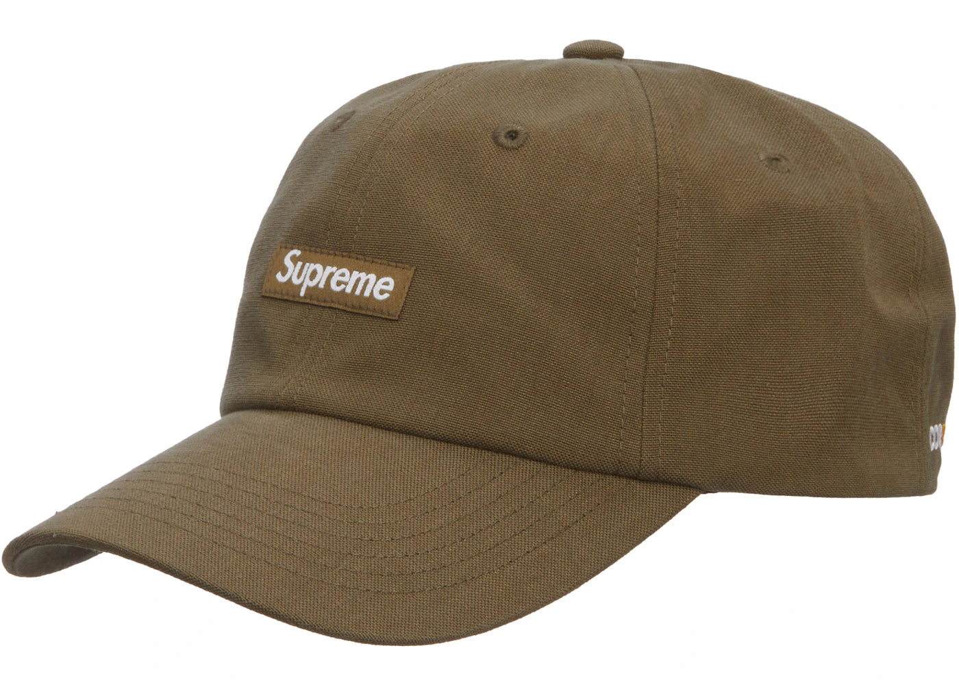 Supreme Brushed Cordura Small Box 6-Panel Olive