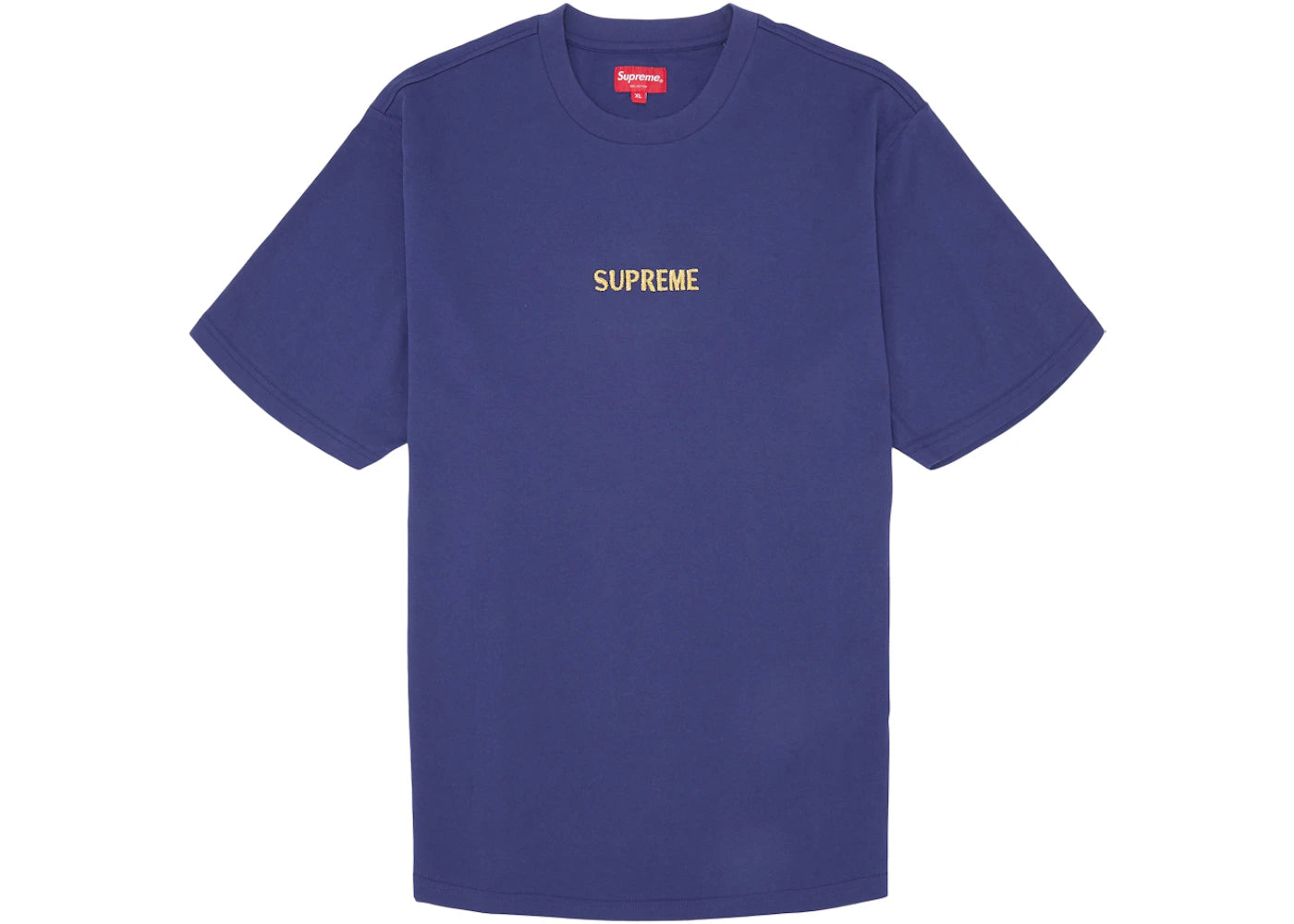 Supreme Bullion Logo S/S Top Washed Navy