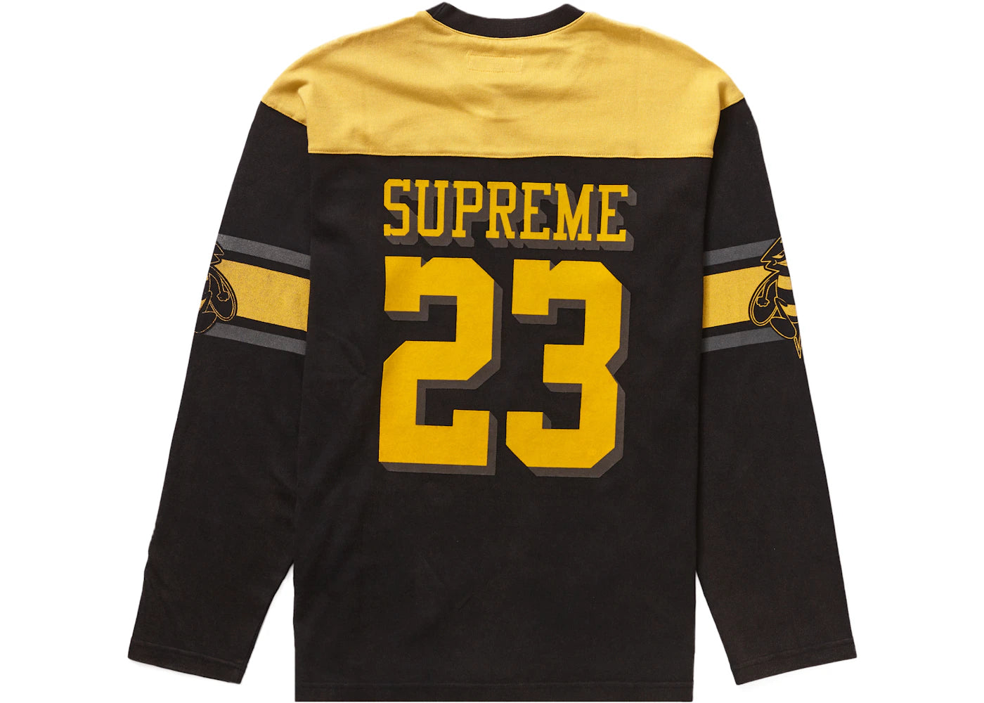 Supreme Bumblebee L/S Football Top Black