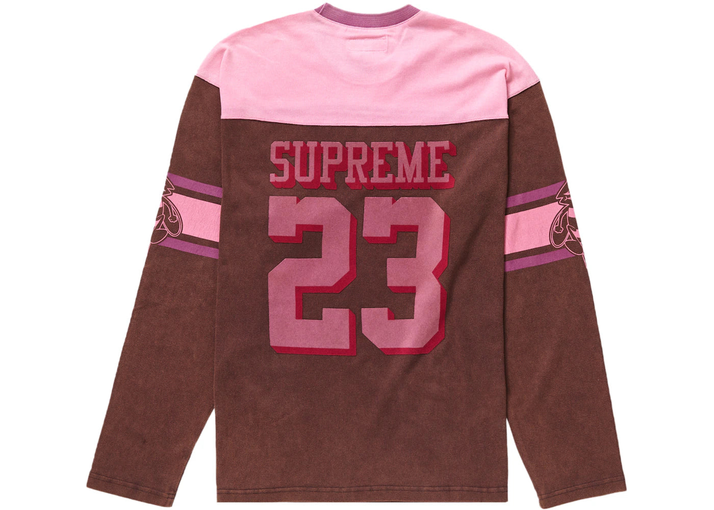 Supreme Bumblebee L/S Football Top Brown