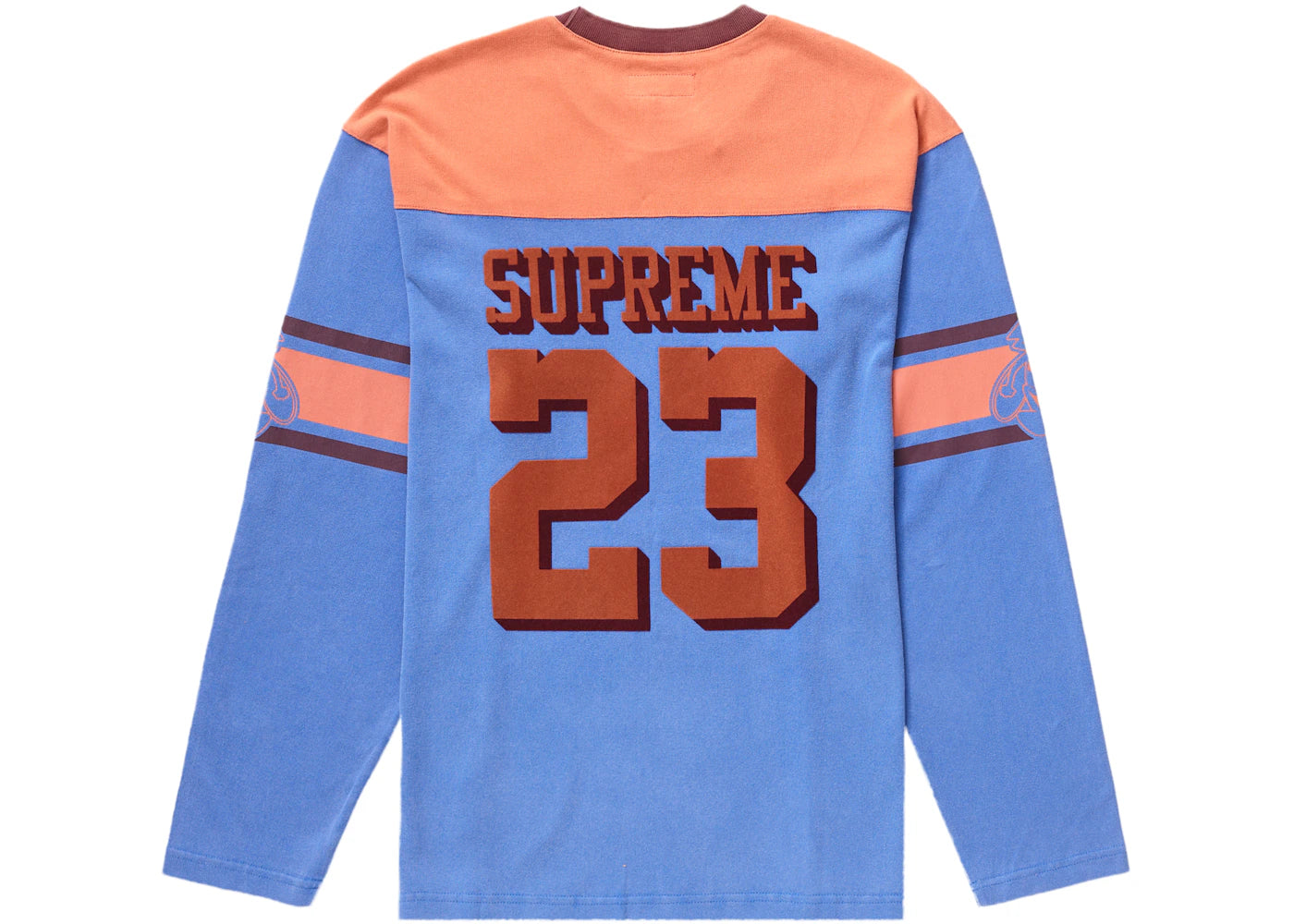 Supreme Bumblebee L/S Football Top Light Royal