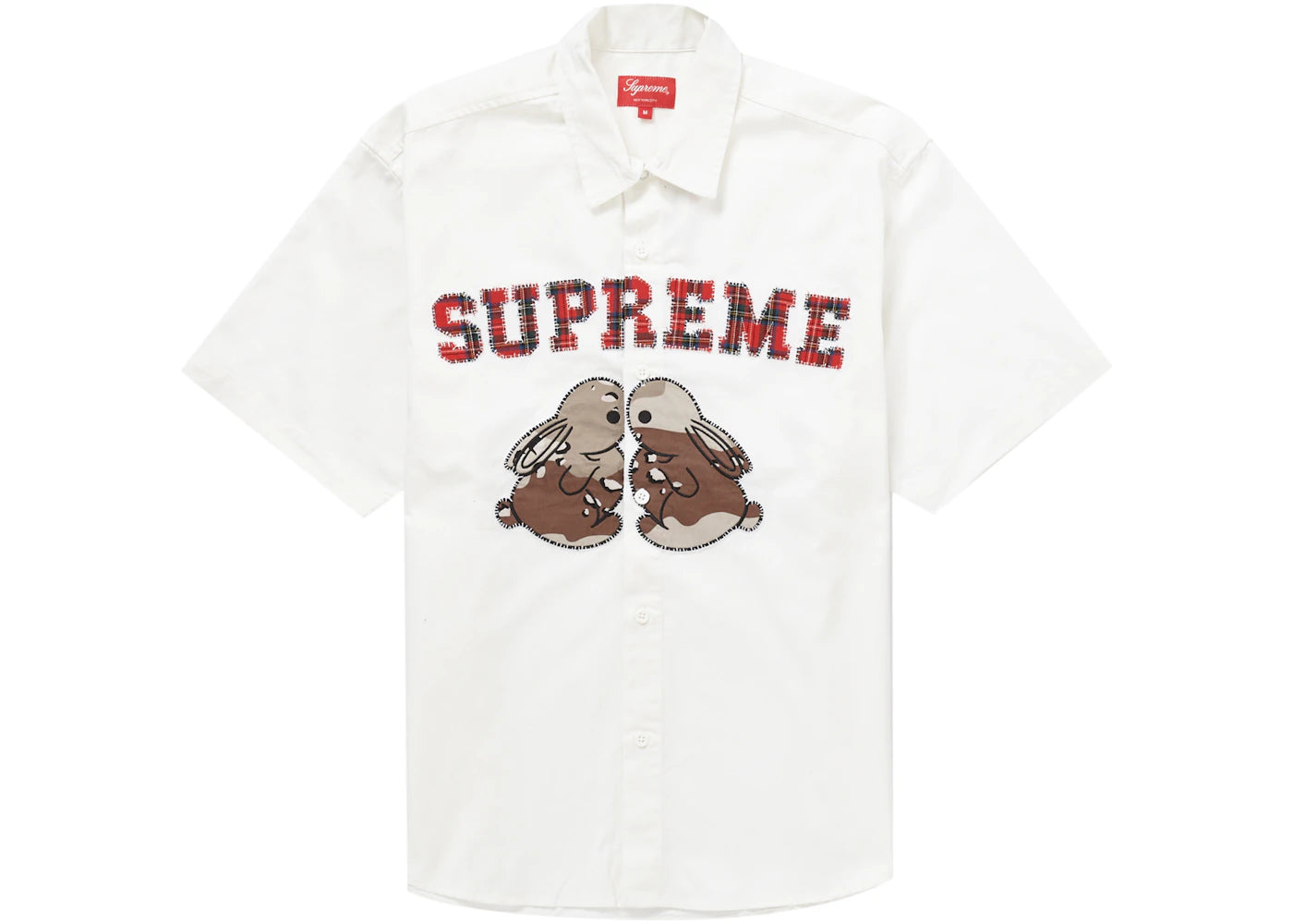 Supreme Bunnies S/S Work Shirt White