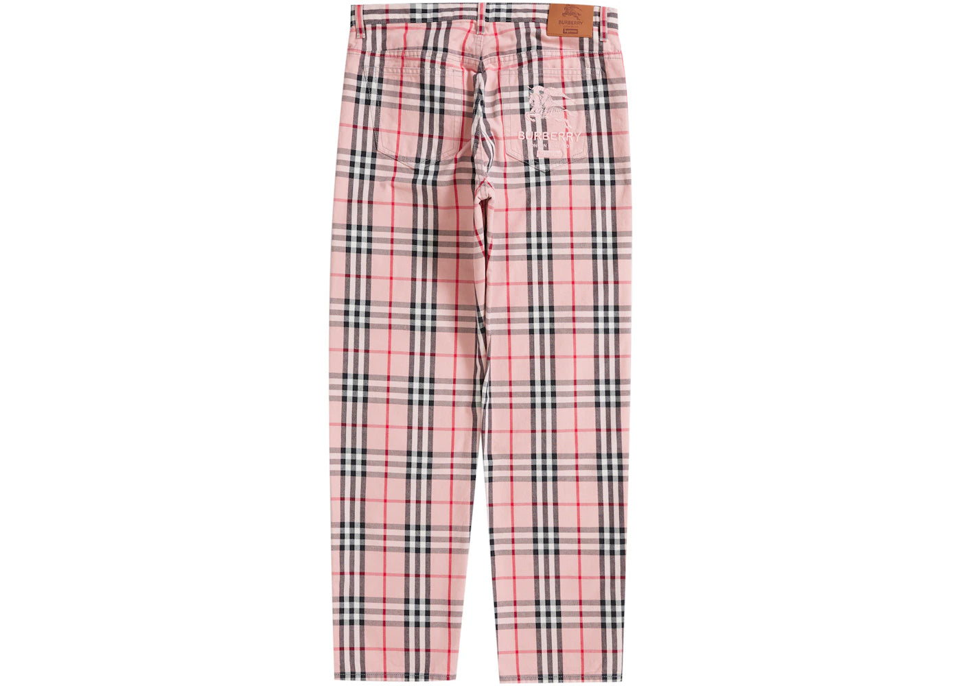 Supreme Burberry Regular Jean Pink