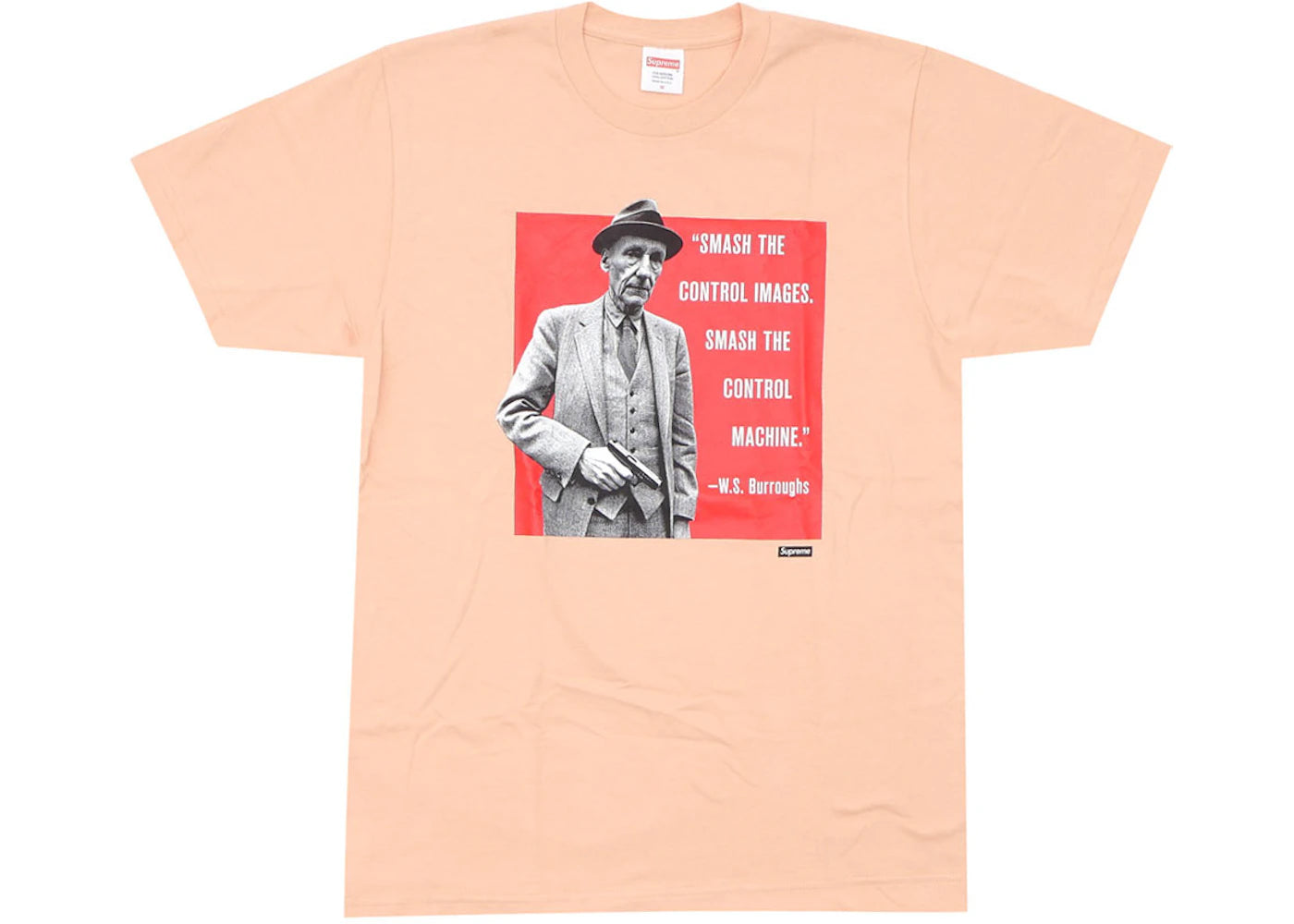 Supreme Burroughs Tee Peach