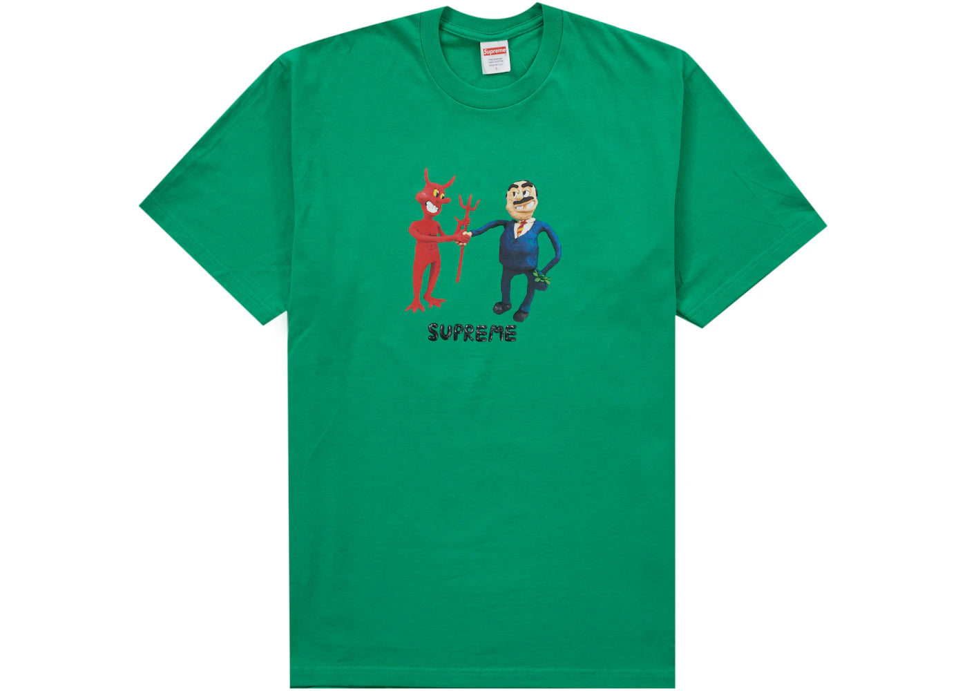 Supreme Business Tee Green