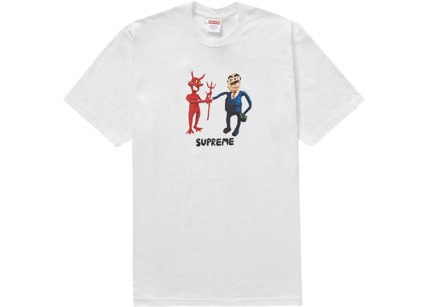 Supreme Business Tee White