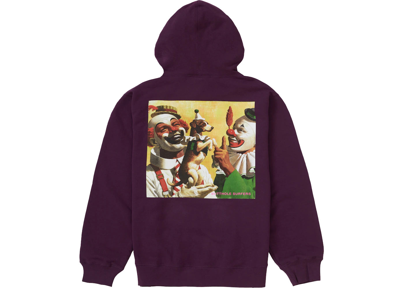 Supreme Butthole Surfers Hooded Sweatshirt Eggplant