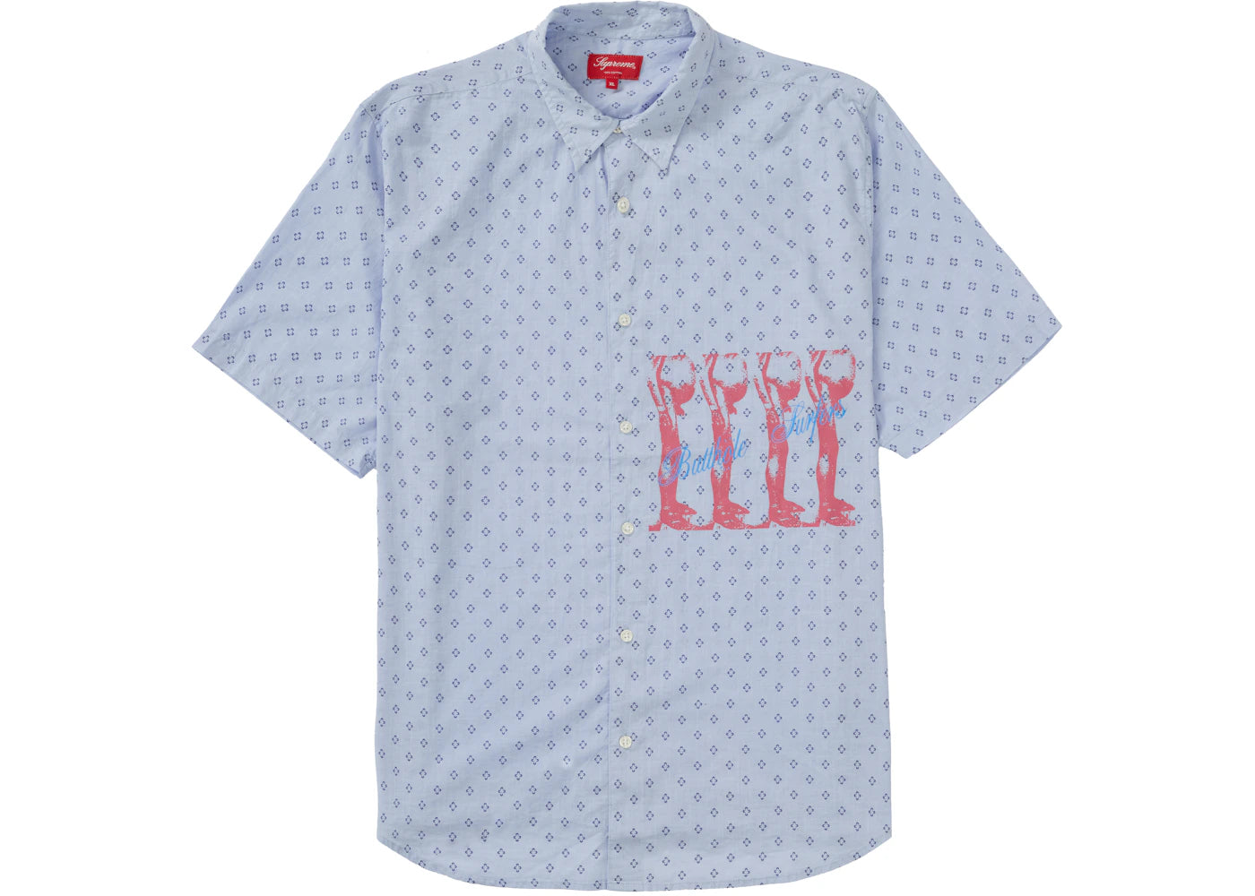 Supreme Butthole Surfers S/S Shirt Light Blue