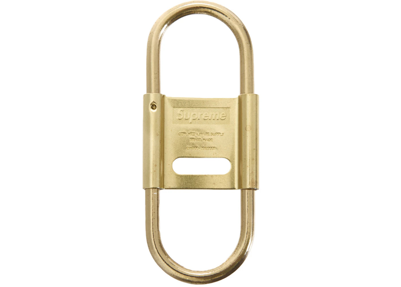 Supreme CDW Delta Carabiner Gold