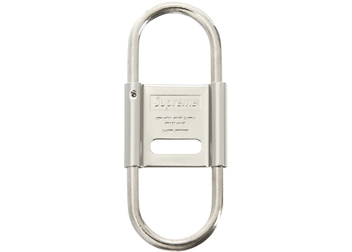 Supreme CDW Delta Carabiner Silver
