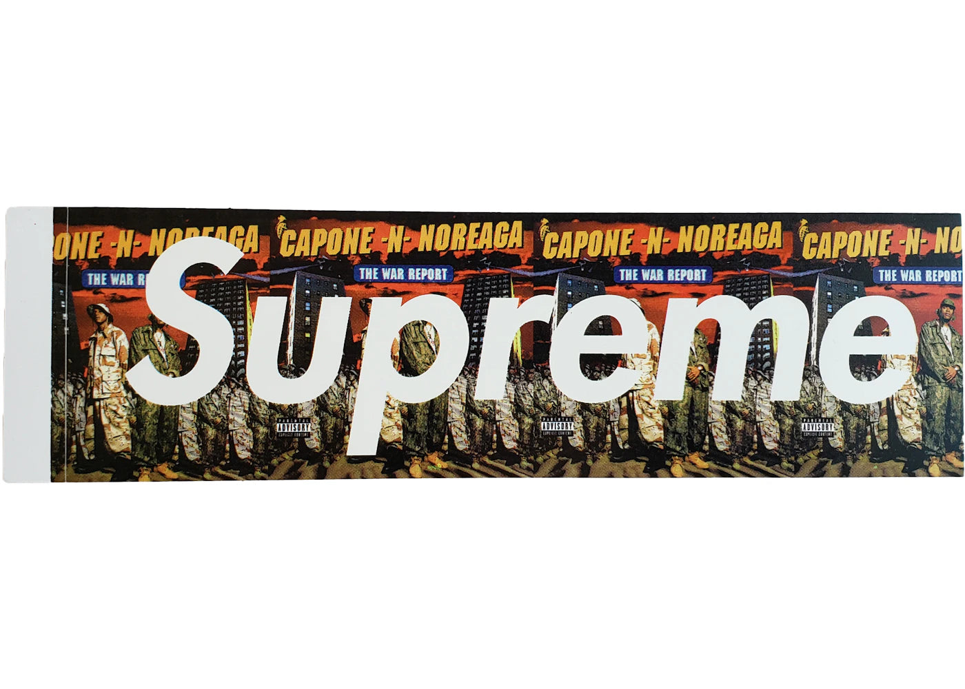 Supreme CNN The War Report Box Logo Sticker – Side Kicks