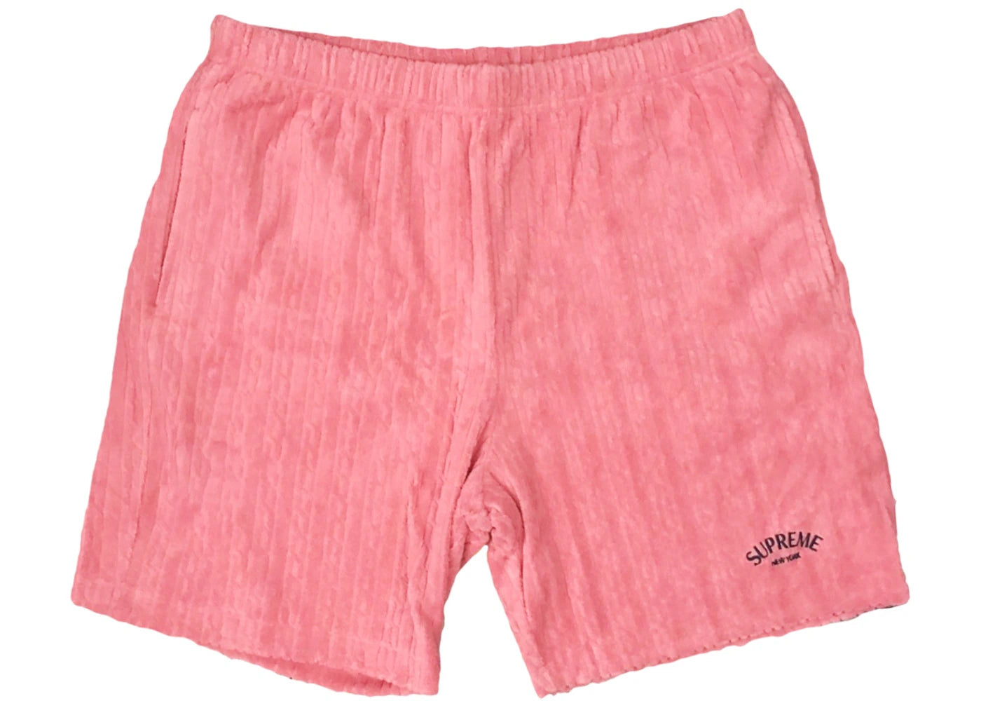 Supreme Cable Knit Terry Short Pink