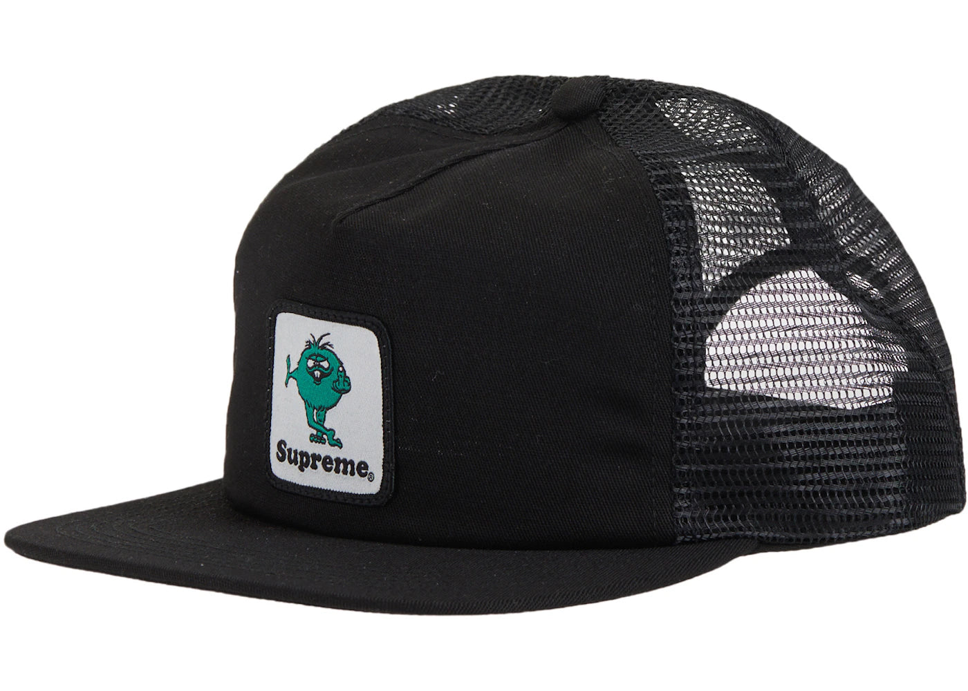 Supreme Camacho Mesh Back 5-Panel Black