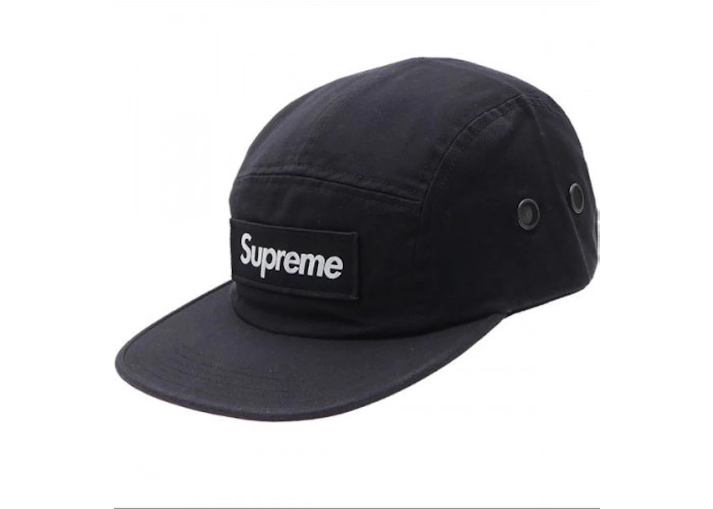 Supreme Camo Camp Cap Black