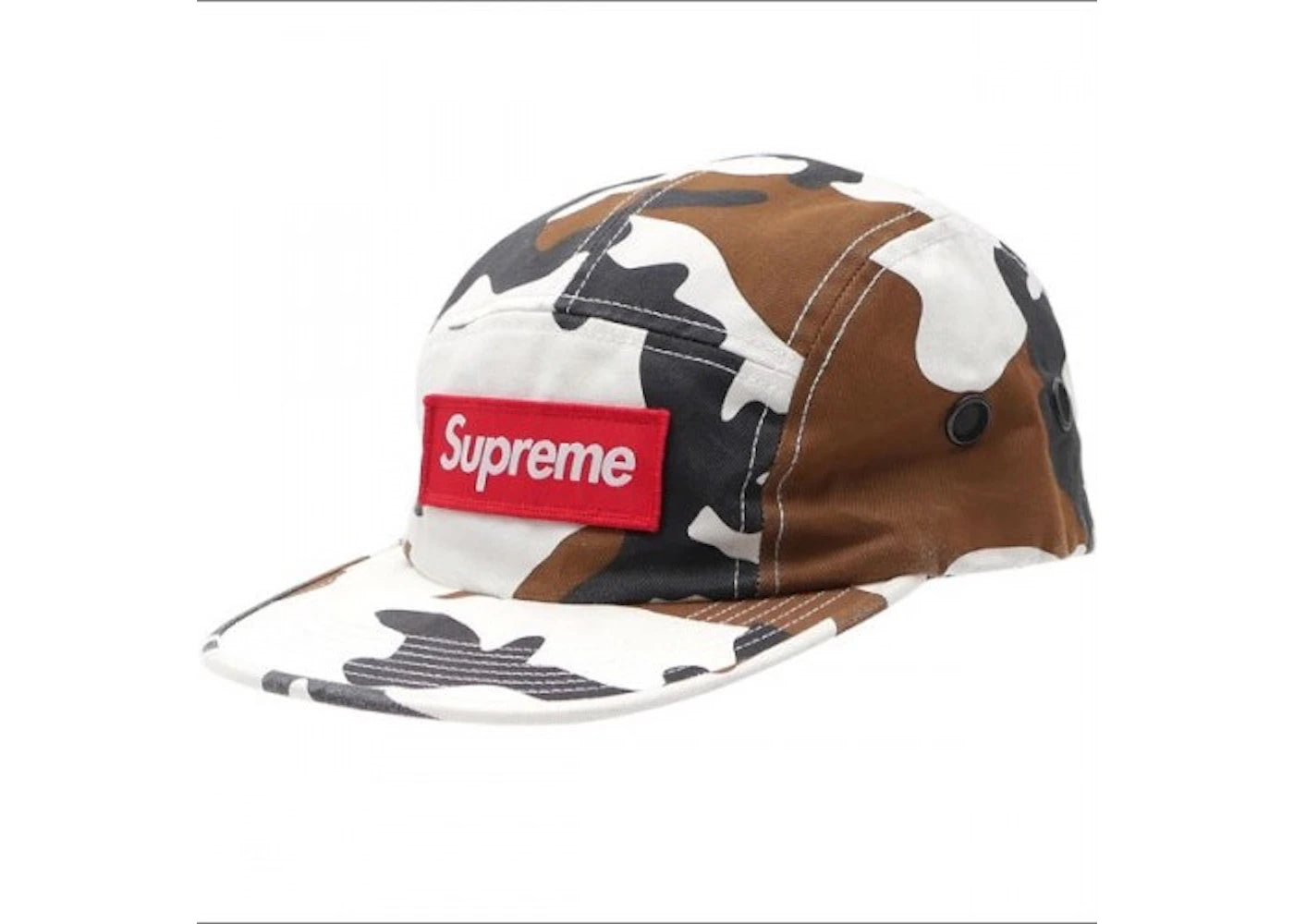 Supreme Camo Camp Cap White Camo