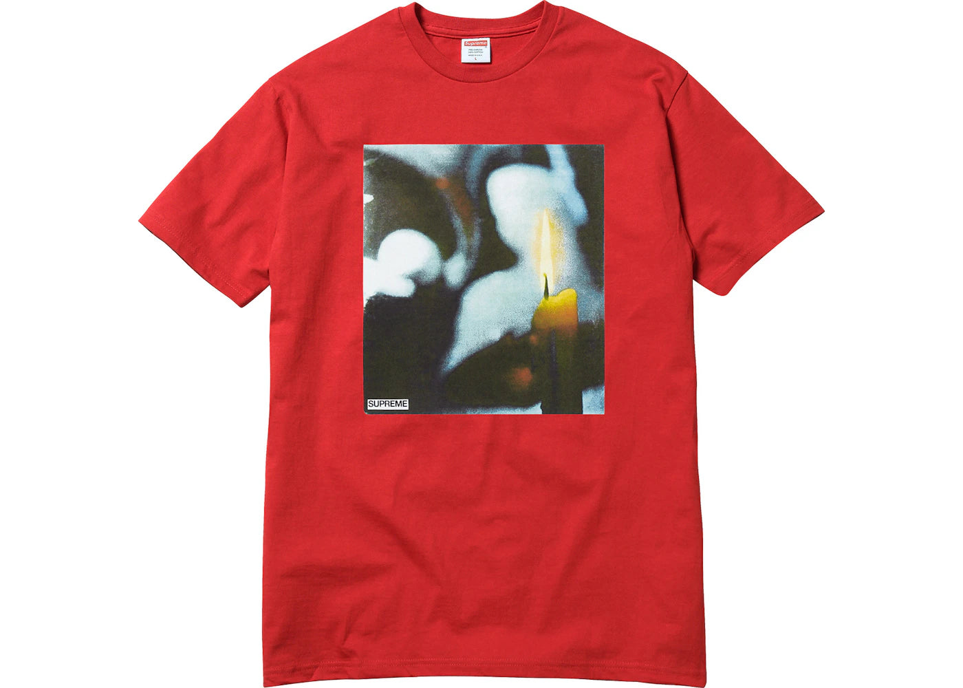 Supreme Candle Tee Red