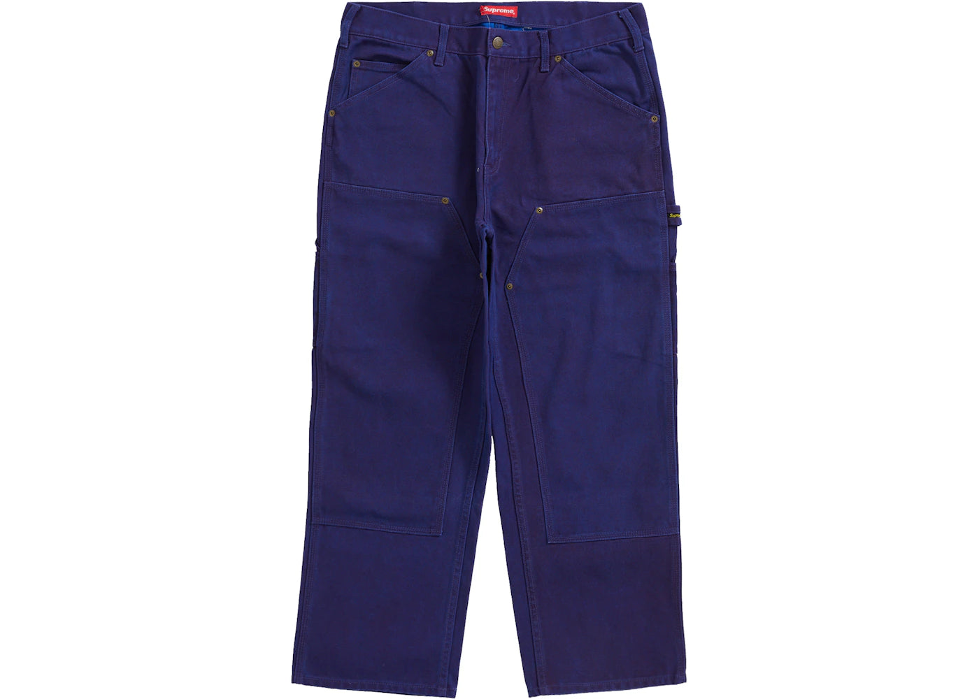 Supreme Canvas Double Knee Painter Pant Blue