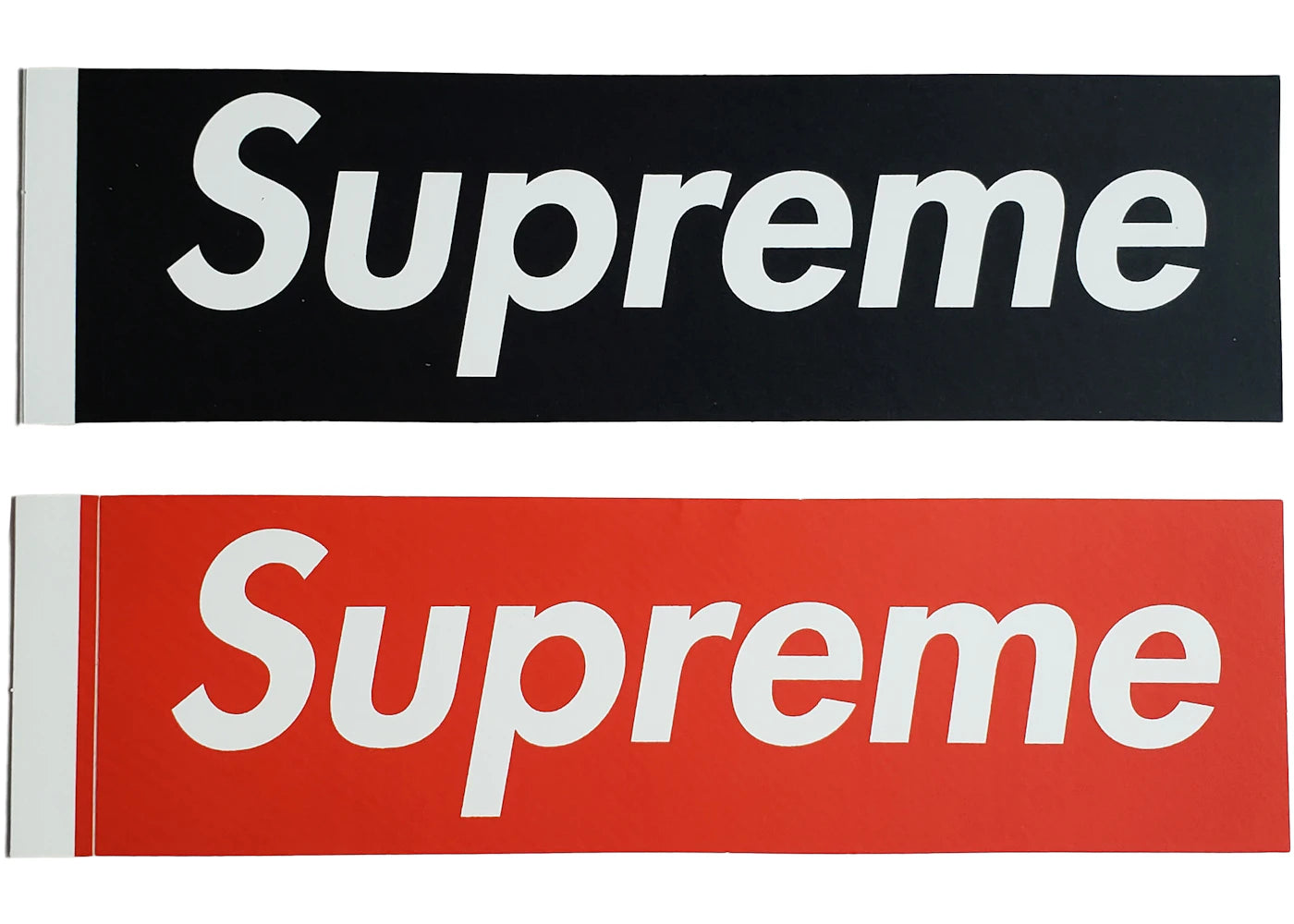 Supreme Carbon Fiber Box Logo Sticker Set