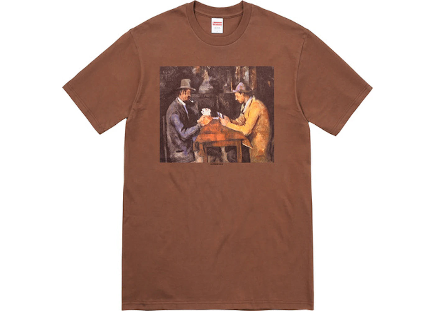 Supreme Cards Tee Brown