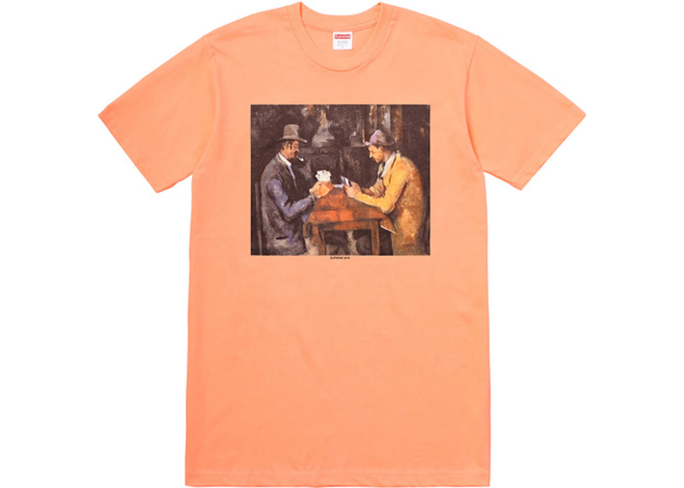 Supreme Cards Tee Peach