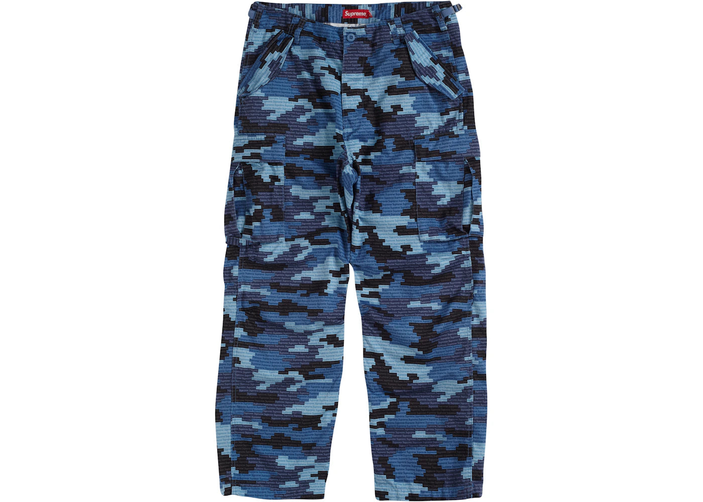 Supreme Cargo Pant Blue Camo