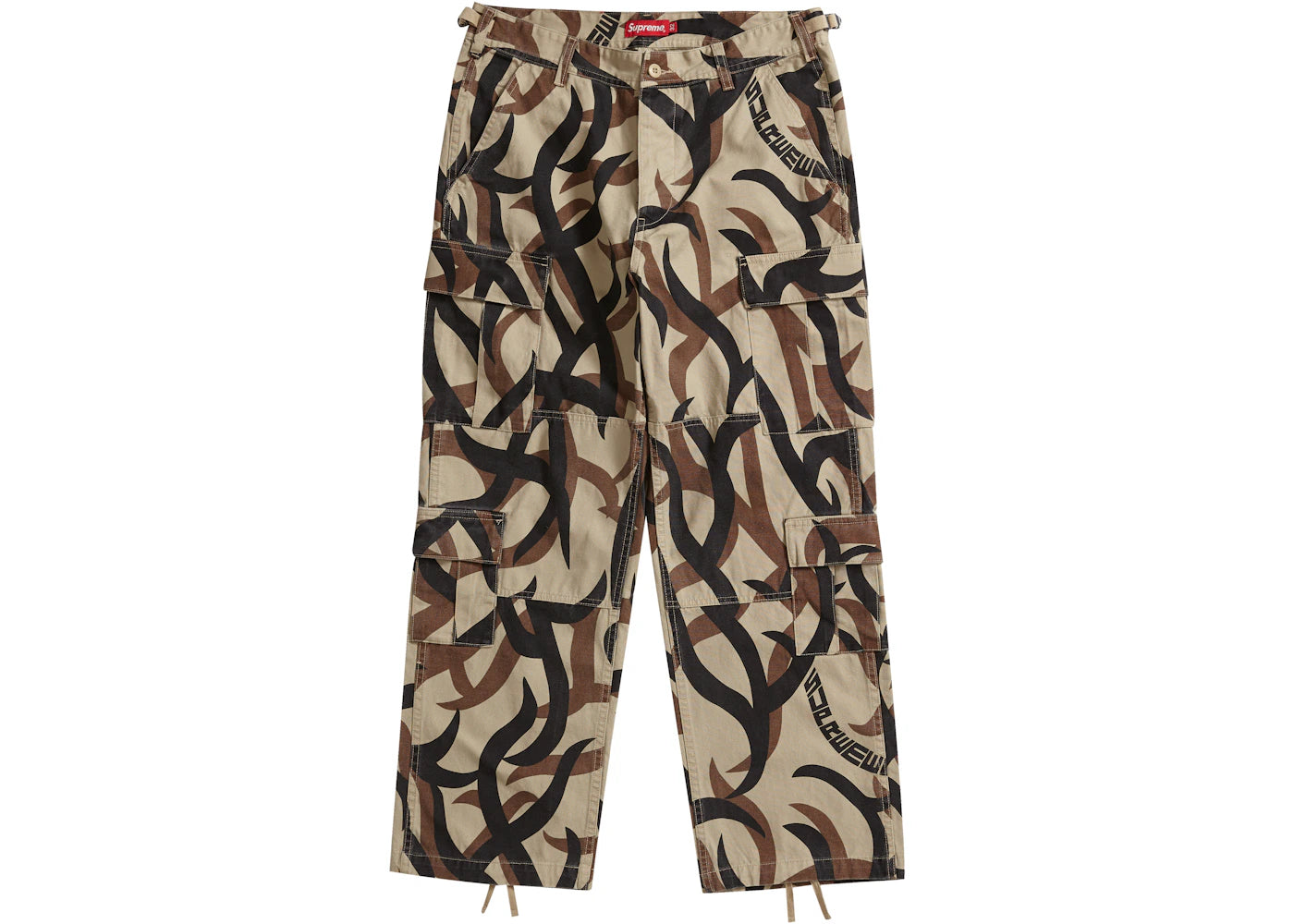 Supreme Cargo Pant Tan Tribal Camo