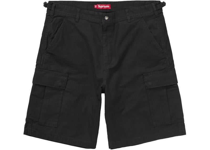 Supreme-Cargo-Short-SS25-Black Supreme-Cargo-Short-SS25-Black