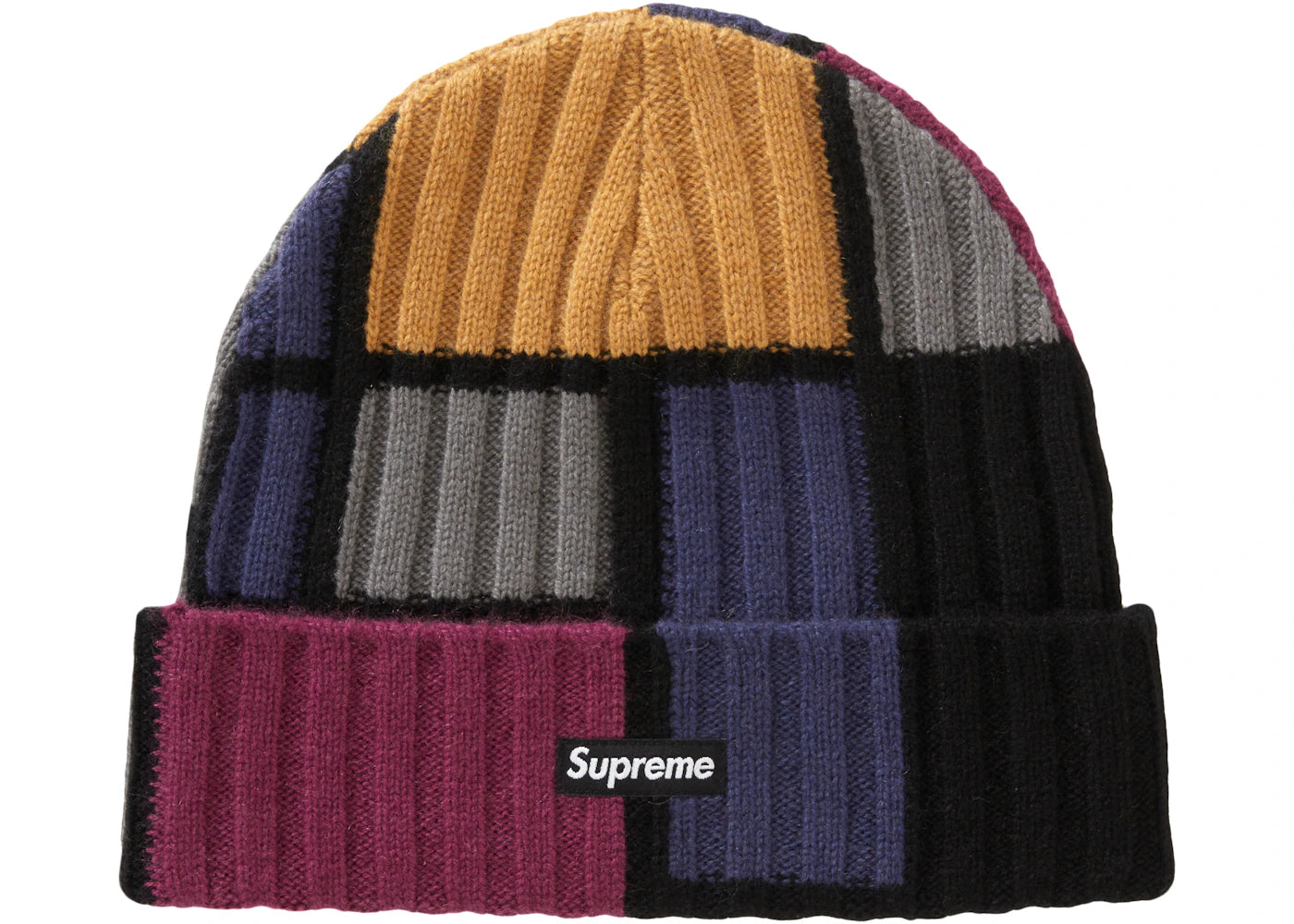 Supreme Cashmere Beanie (FW20) Purple Multi