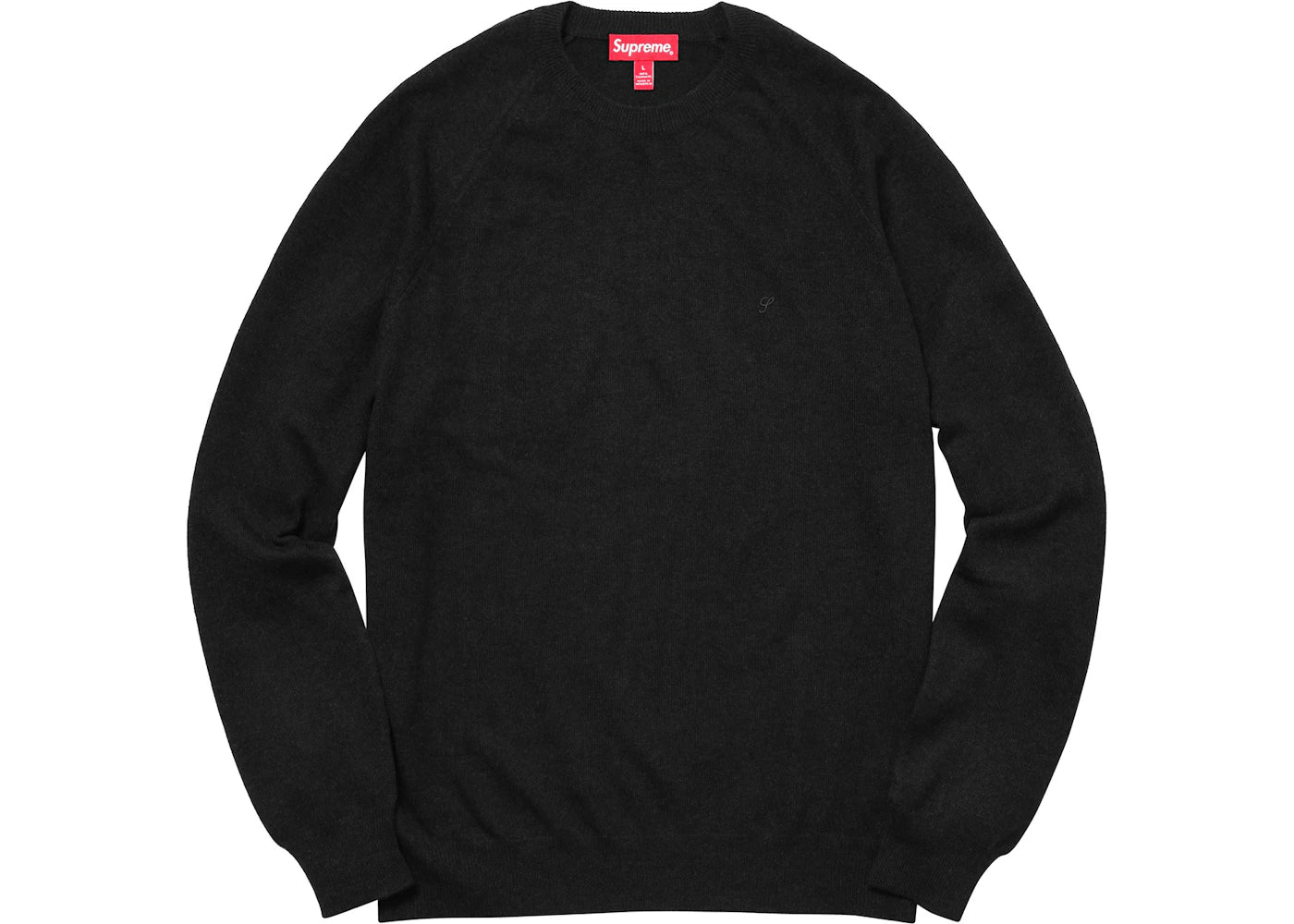 Supreme Cashmere Sweater Black