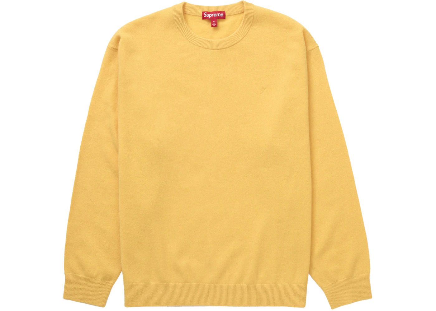 Supreme Cashmere Sweater Yellow